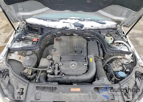 2013 Mercedes-Benz C 250 from USA, damaged, VIN WDDGF4HB9DA743465